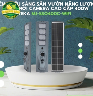 ĐÈN NĂNG LƯỢNG TÍCH HỢP CAMERA