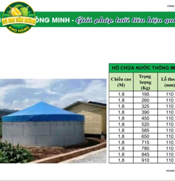 HỒ CHỨA NƯỚC MÙA KHÔ MIỀN TRUNG