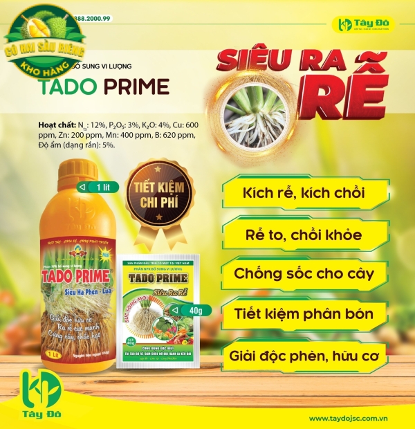 TADO PRIME (SIÊU HẠ PHÈN)